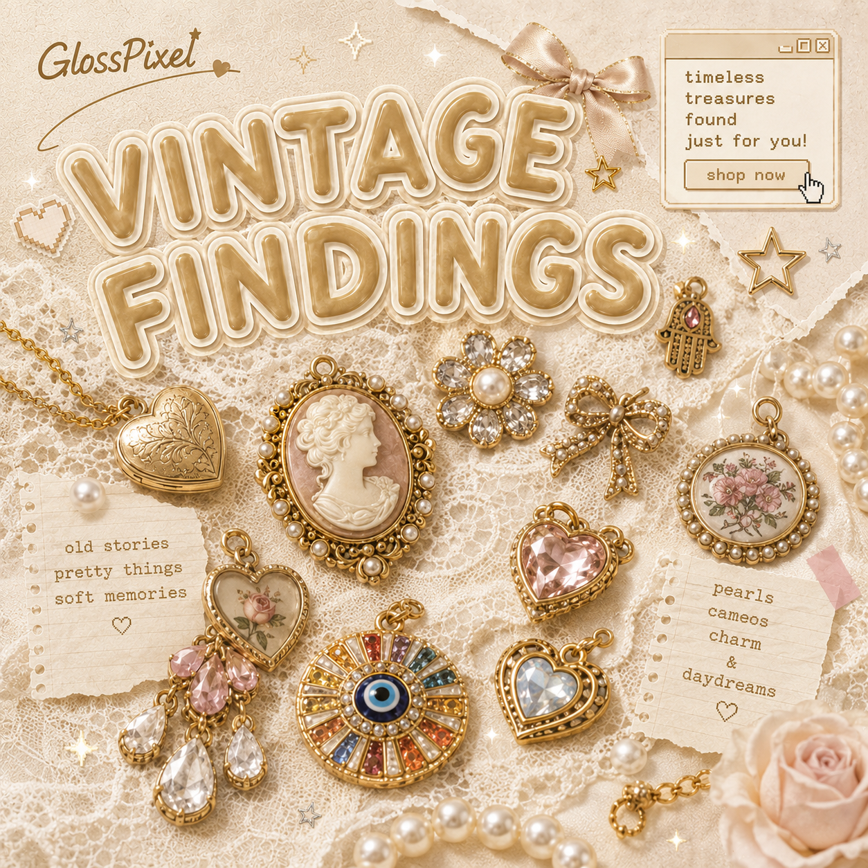 Vintage-Inspired Jewelry