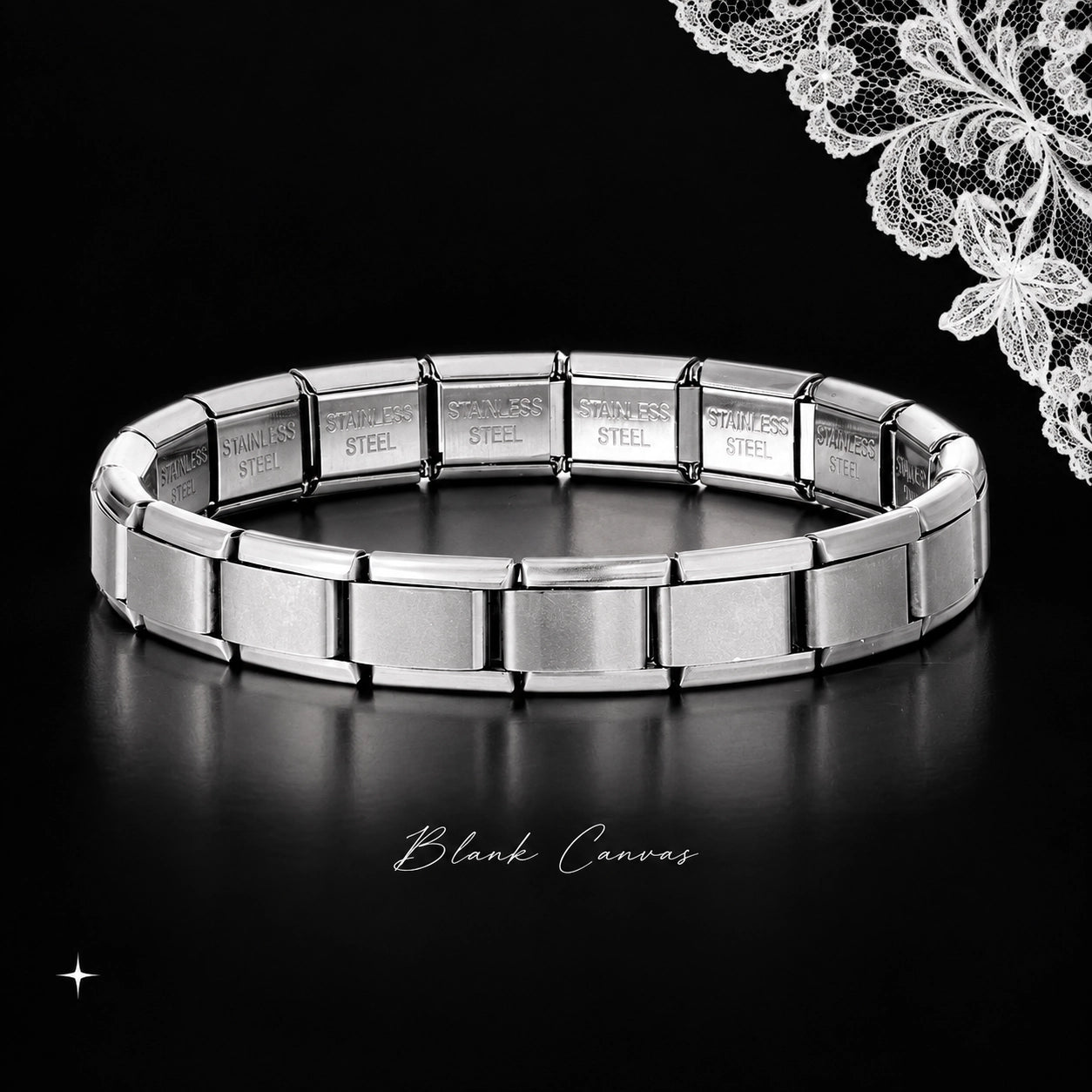 Blank Canvas — 18-Link Italian Charm Starter Bracelet