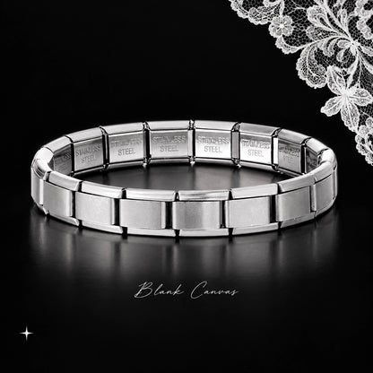Blank Canvas — 18-Link Italian Charm Starter Bracelet