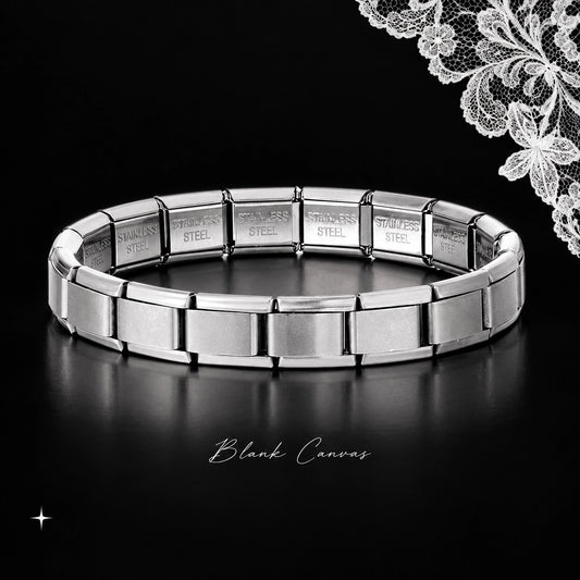 Blank Canvas — 18-Link Italian Charm Starter Bracelet