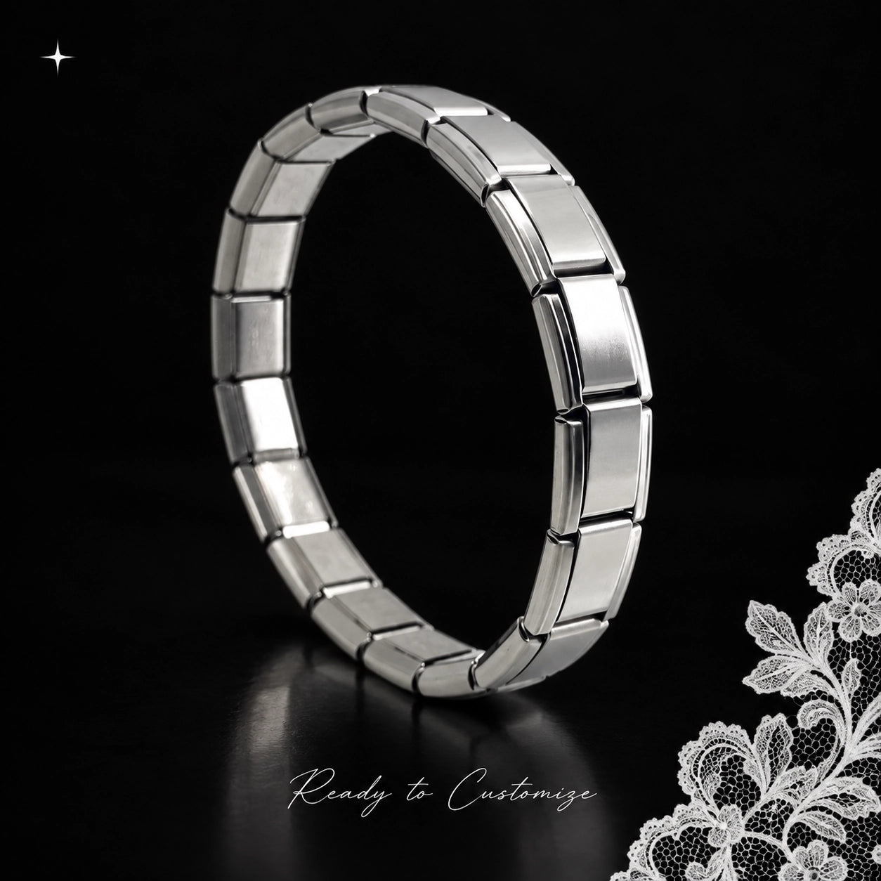 Blank Canvas — 18-Link Italian Charm Starter Bracelet
