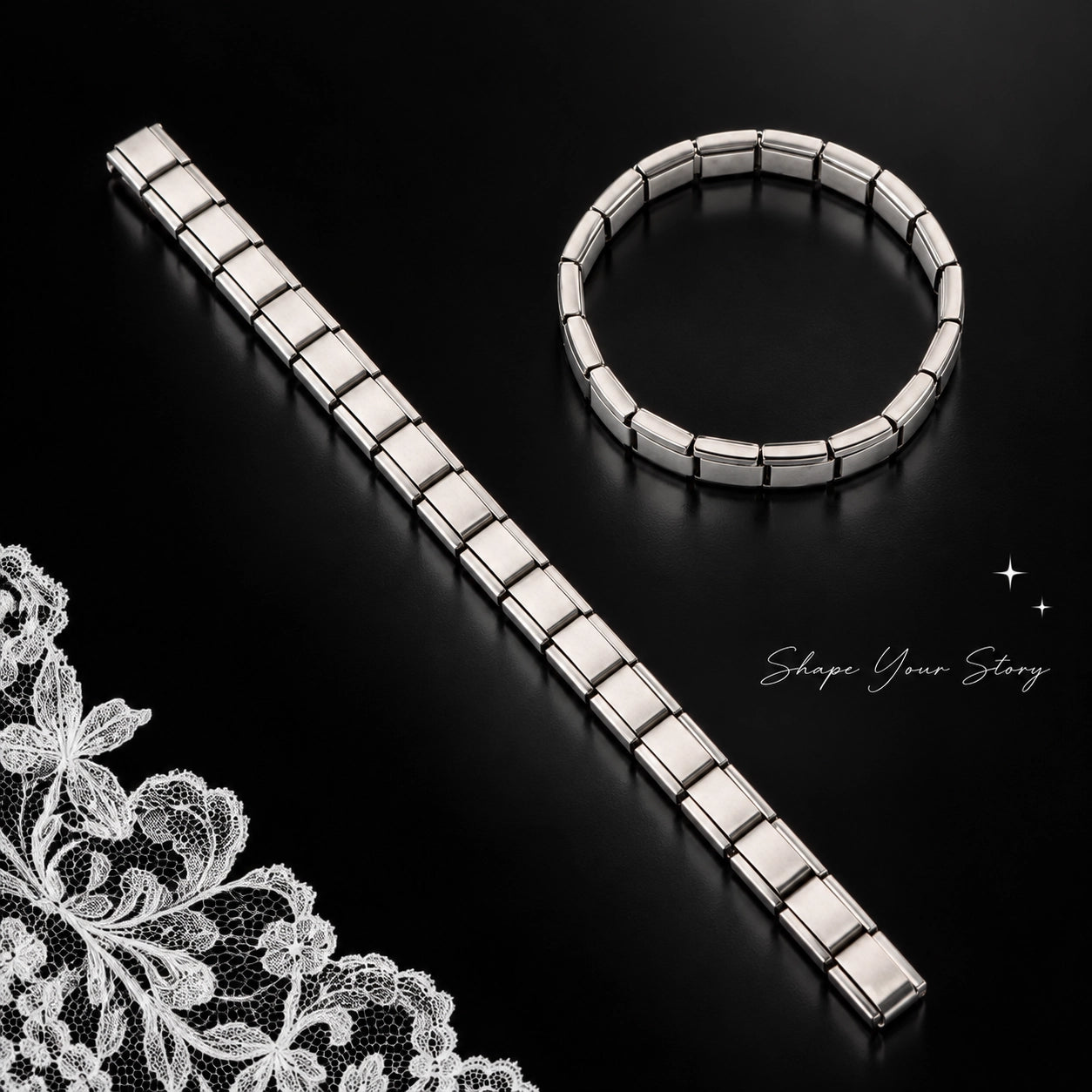 Blank Canvas — 18-Link Italian Charm Starter Bracelet