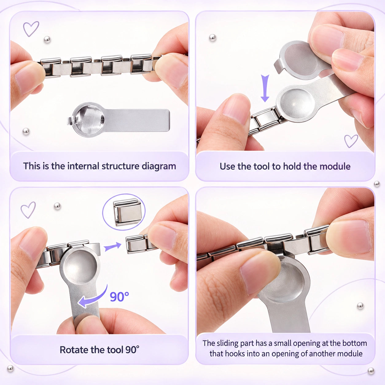 Italian Charm Bracelet Opener Tool