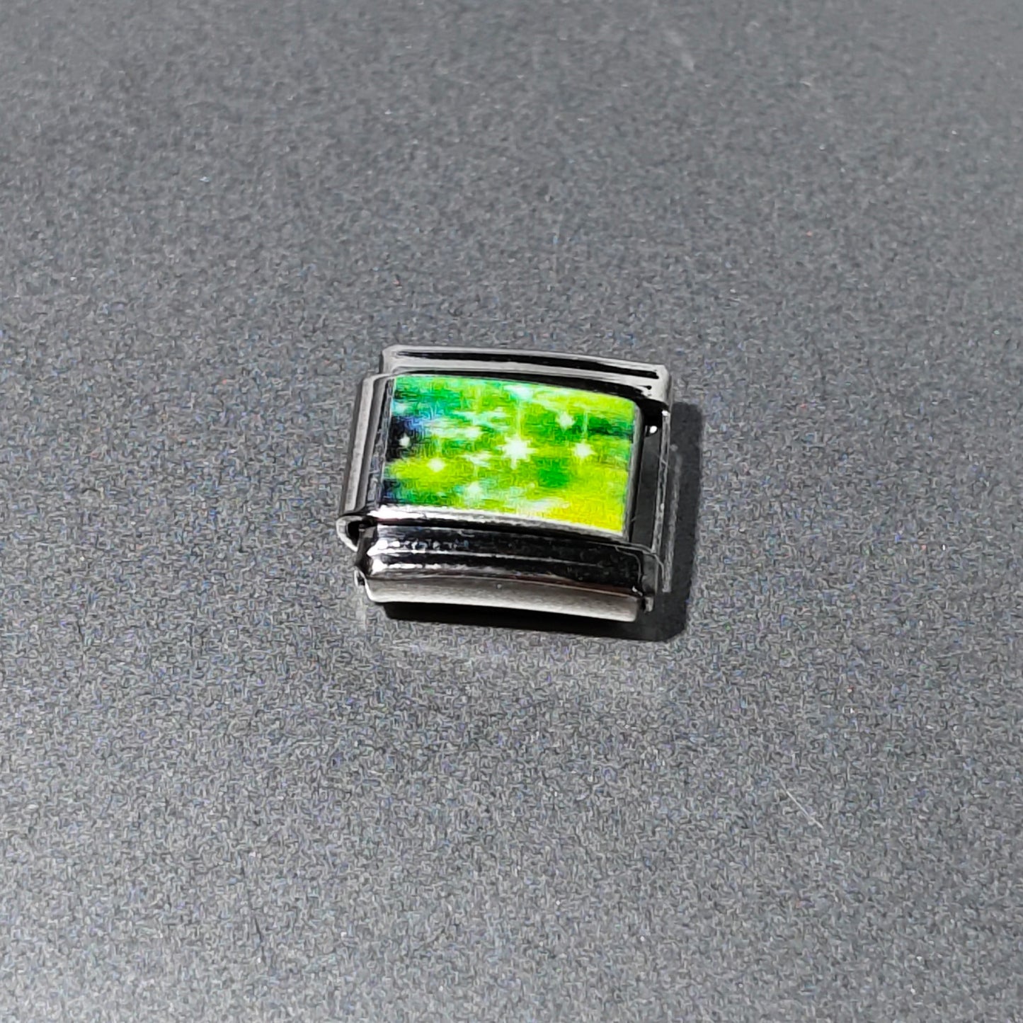 Lucky Green Club Italian Bracelet