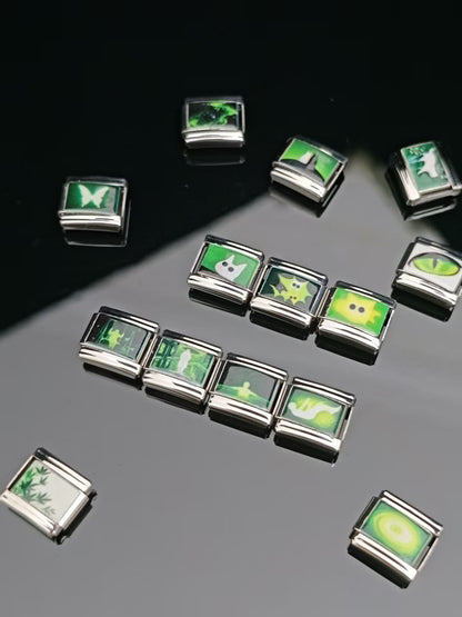 Green Lives Here Italian Charm Bracelet